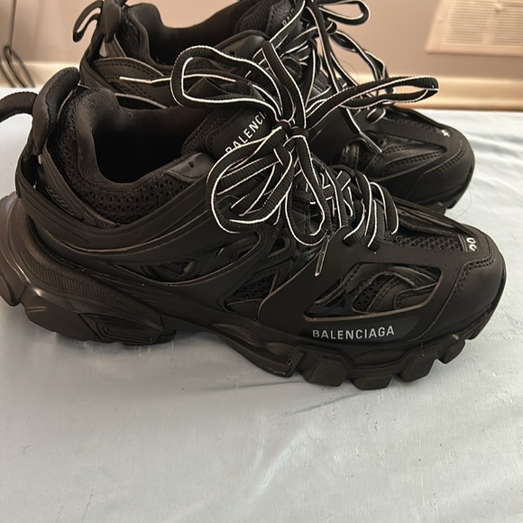 Black Balenciga track sneakers - Picture 2 of 3